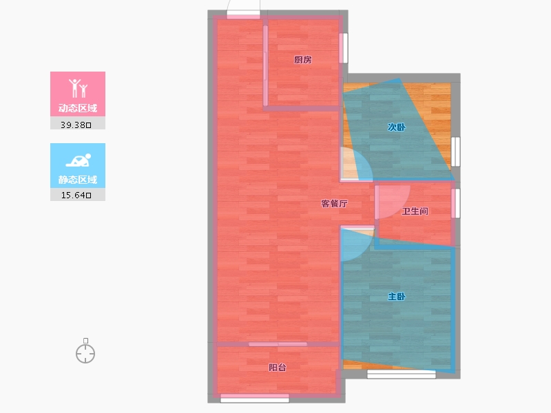 河南省-商丘市-国弘新天地-62.40-户型库-动静分区