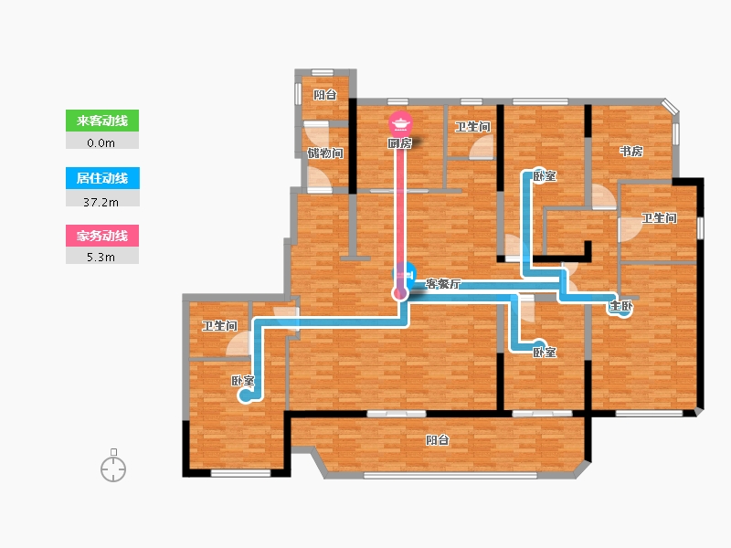 浙江省-宁波市-轨交缦岛-193.35-户型库-动静线