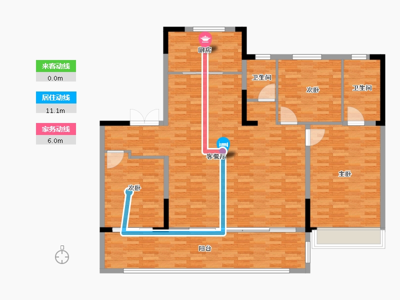 江苏省-连云港市-半岛铭筑-140.00-户型库-动静线