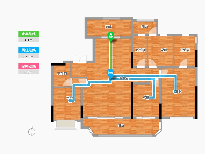 浙江省-宁波市-轨交缦岛-150.35-户型库-动静线