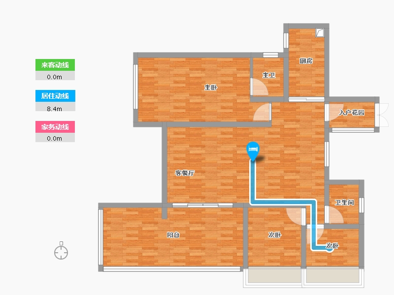 贵州省-遵义市-太阳海岸-106.78-户型库-动静线