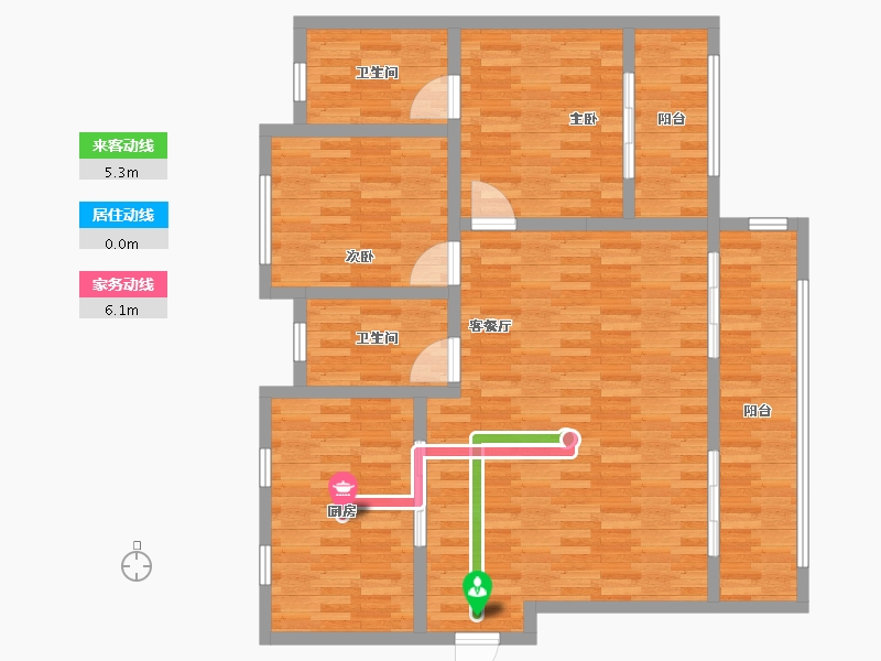 福建省-宁德市-外滩锦城-85.00-户型库-动静线