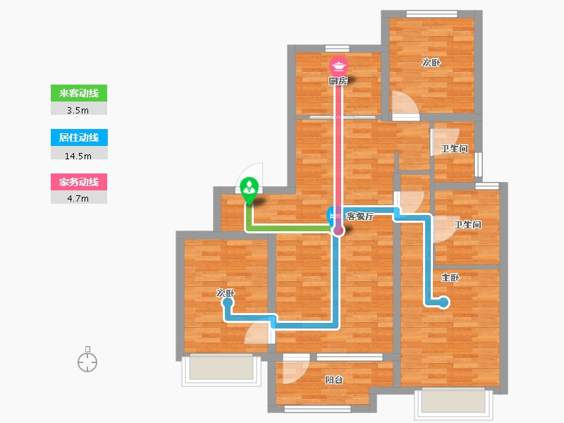 山东省-青岛市-森林公园-114.40-户型库-动静线