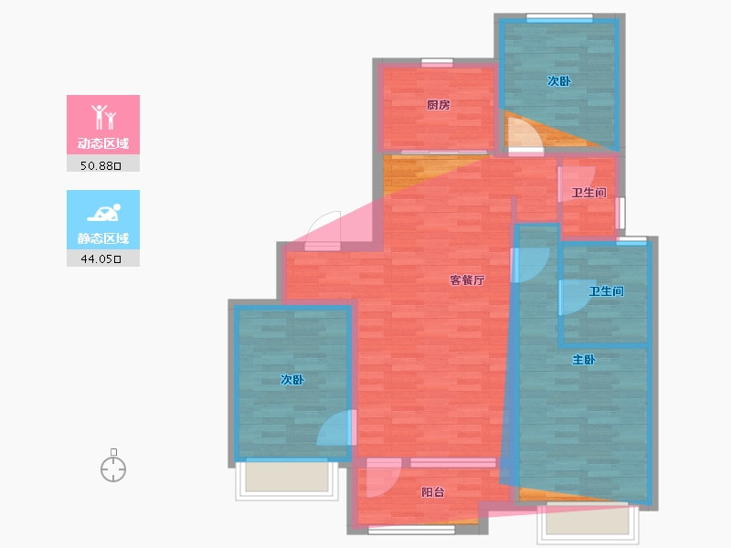 山东省-青岛市-森林公园-114.40-户型库-动静分区