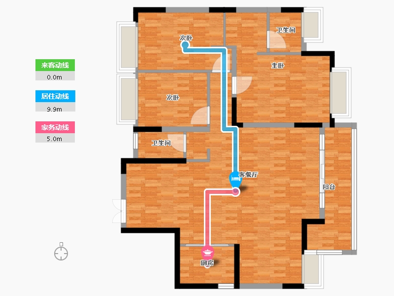 广东省-惠州市-雍景豪庭-120.31-户型库-动静线