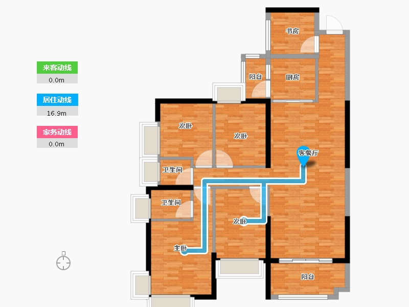 广东省-肇庆市-光大天骄御景-134.00-户型库-动静线