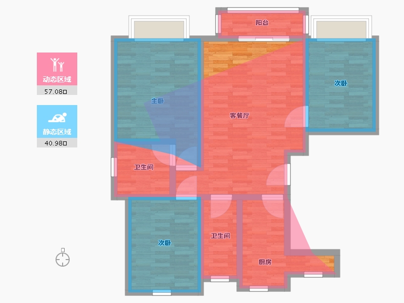 河北省-廊坊市-金水河畔-89.95-户型库-动静分区