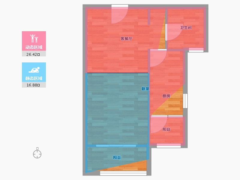 河南省-郑州市-建业森林半岛-36.35-户型库-动静分区