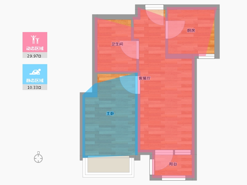 河北省-廊坊市-融创融公馆-37.15-户型库-动静分区