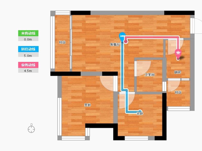 四川省-眉山市-水天花月-46.02-户型库-动静线