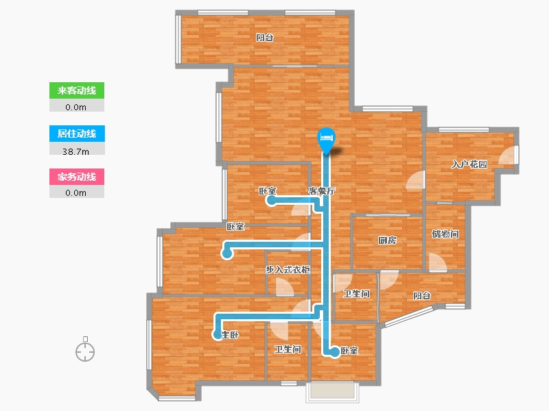 广东省-中山市-岭峰挪威森林-217.00-户型库-动静线