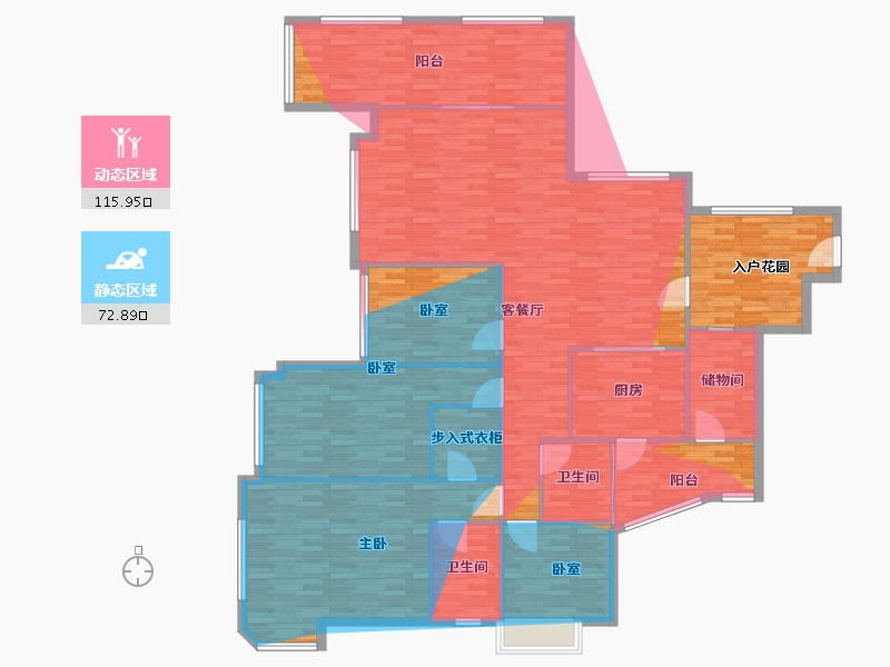 广东省-中山市-岭峰挪威森林-217.00-户型库-动静分区