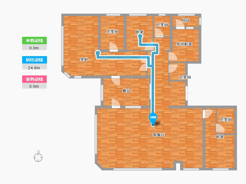 四川省-成都市-金茂璞逸锦江-179.10-户型库-动静线