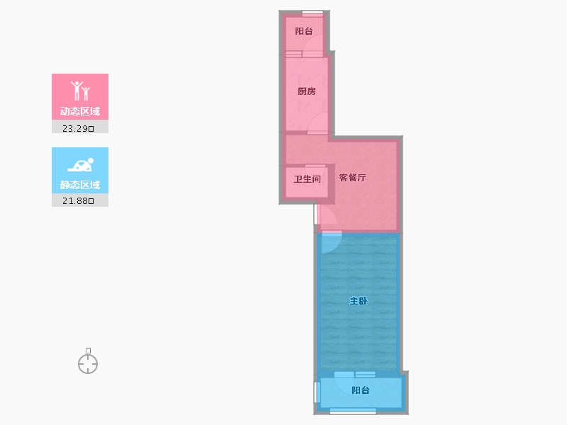 北京-北京市-小关北里-36.24-户型库-动静分区