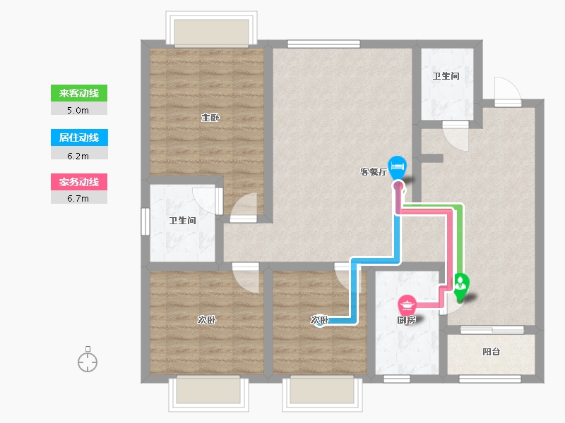 陕西省-商洛市-商郡城-96.00-户型库-动静线