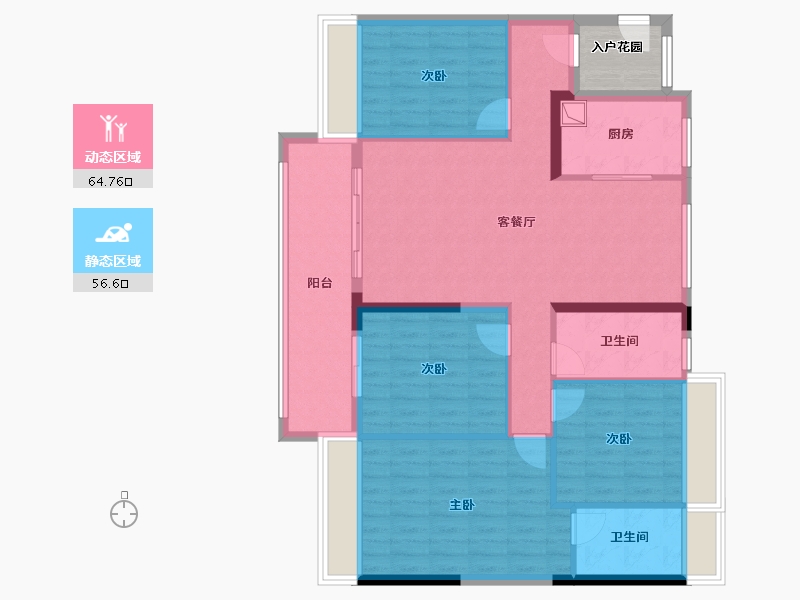 广东省-广州市-中建海丝城-112.00-户型库-动静分区