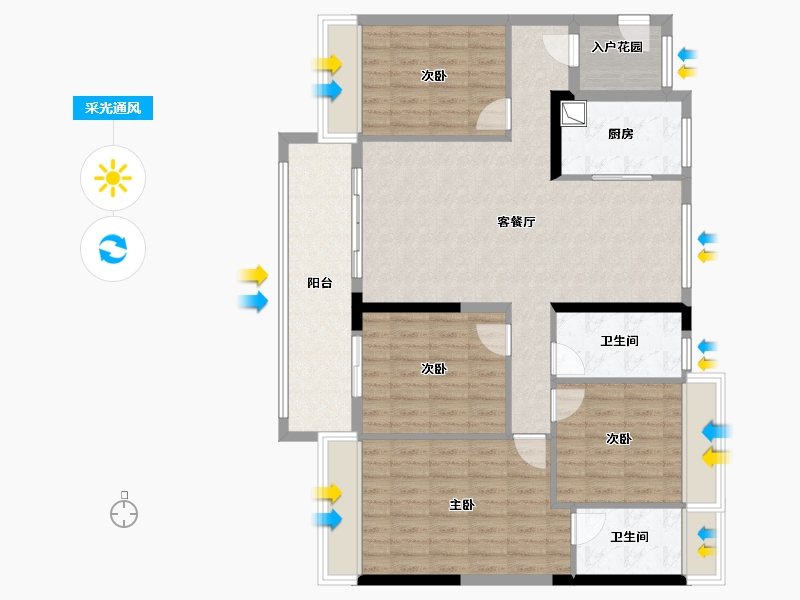 广东省-广州市-中建海丝城-112.00-户型库-采光通风