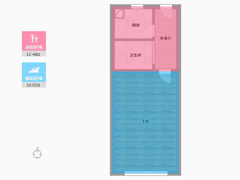 上海-上海市-谈家桥路151弄-28.00-户型库-动静分区