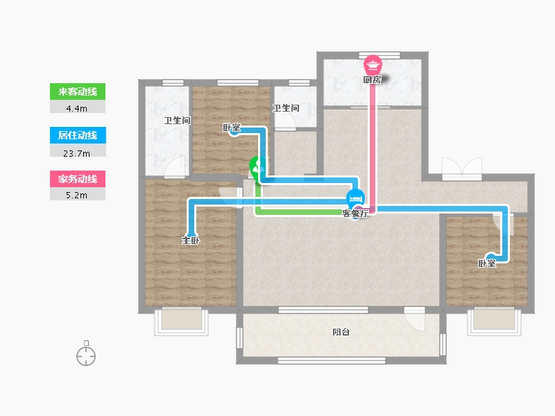 河北省-保定市-和光书苑-120.80-户型库-动静线