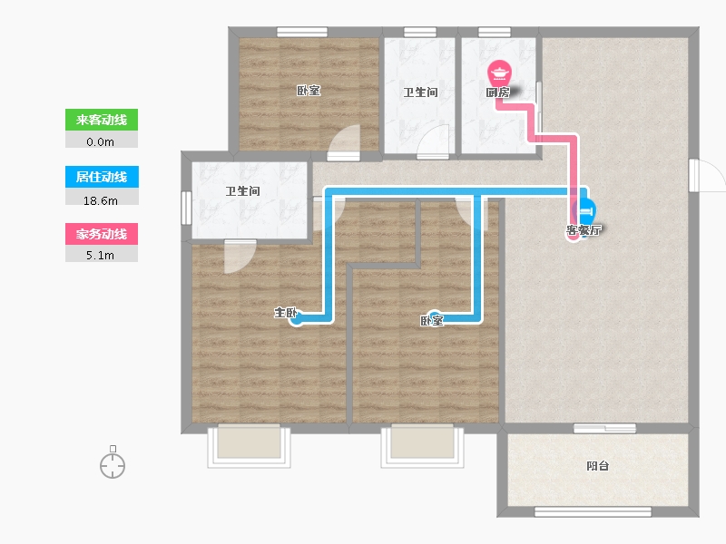 山东省-枣庄市-城建新悦城-112.00-户型库-动静线