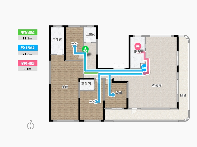 山东省-滨州市-建大悦府-228.02-户型库-动静线