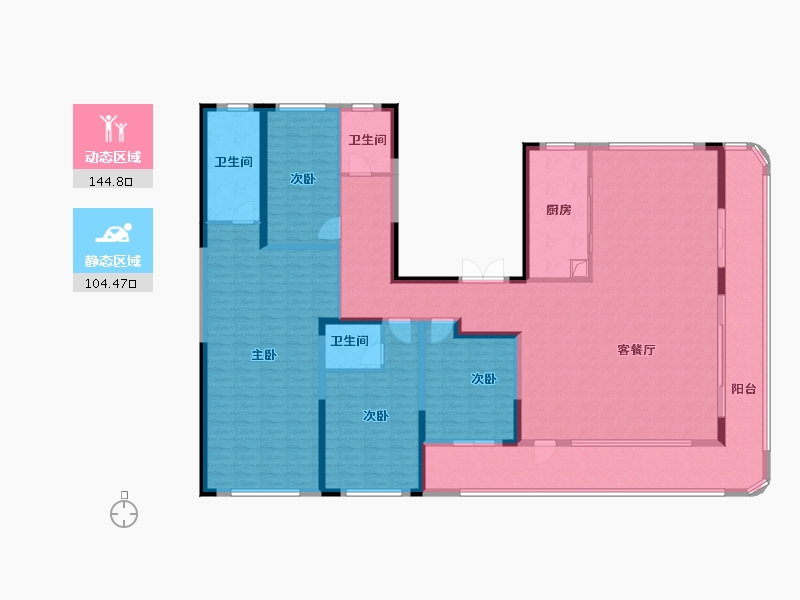 山东省-滨州市-建大悦府-228.02-户型库-动静分区