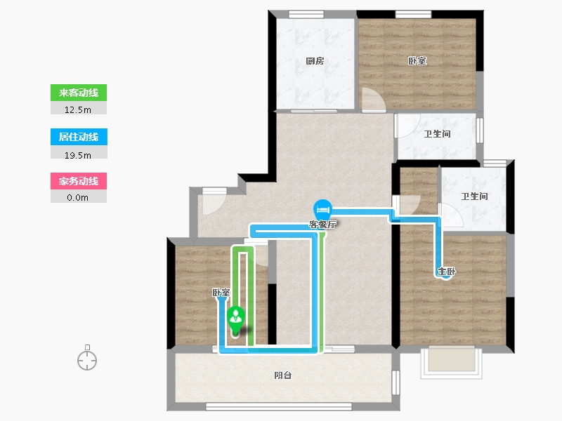 河南省-鹤壁市-淇县凤起朝歌-97.19-户型库-动静线