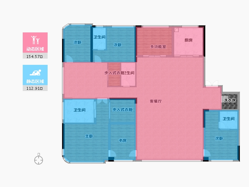 安徽省-合肥市-招商玺-250.03-户型库-动静分区