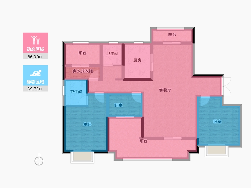 河南省-商丘市-国安天悦城2期-110.00-户型库-动静分区