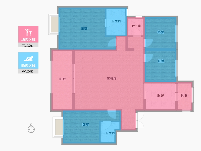 河北省-邢台市-万腾御景城-120.00-户型库-动静分区