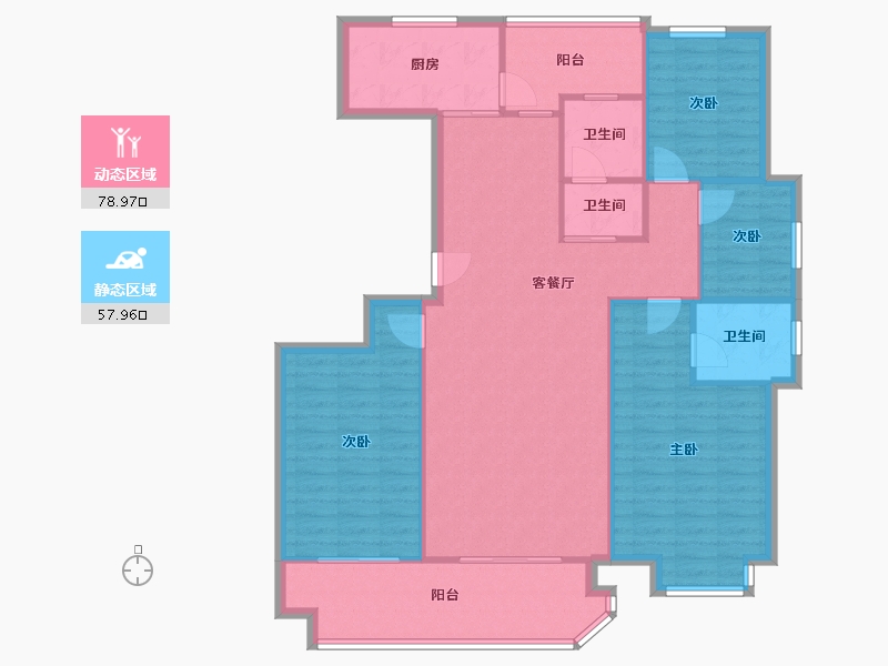 山东省-临沂市-环球掌舵-120.10-户型库-动静分区