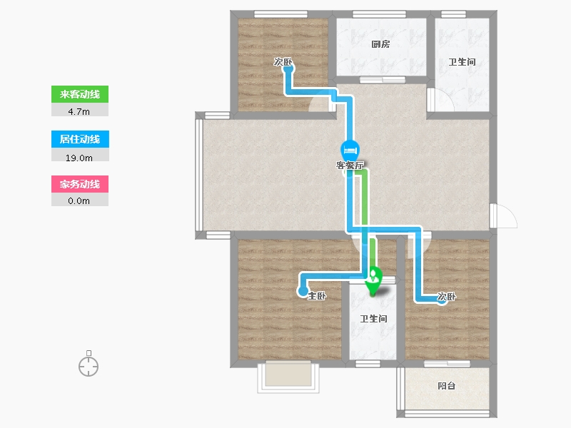 安徽省-马鞍山市-泰和文苑-103.00-户型库-动静线