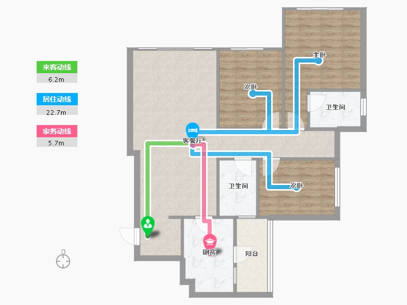 四川省-眉山市-圆中润达丰滨江郦城-88.00-户型库-动静线