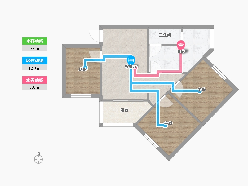 四川省-成都市-郭家桥西街-3号院-49.18-户型库-动静线