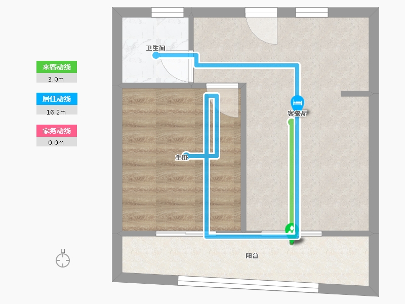 浙江省-杭州市-中天珺府-39.20-户型库-动静线