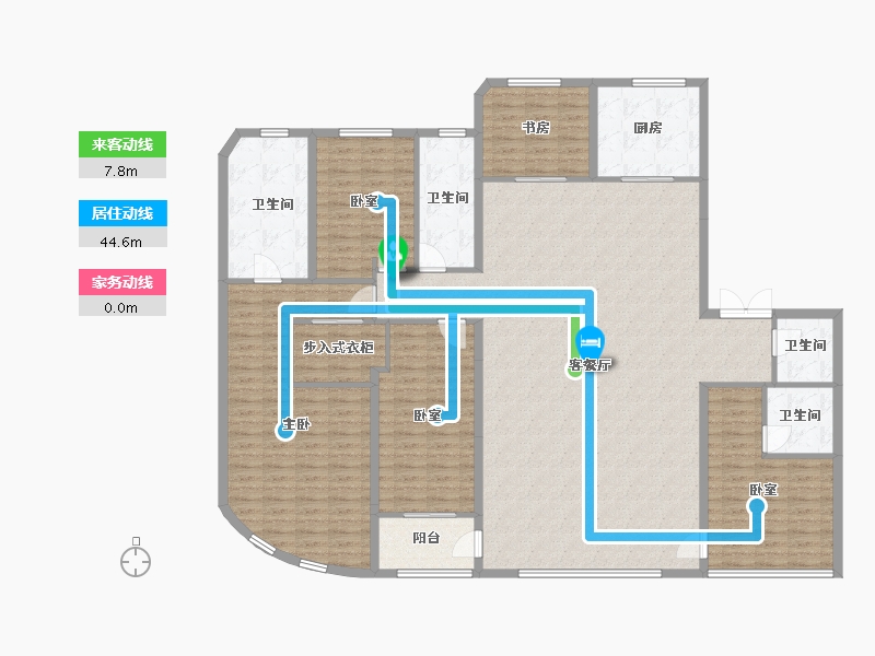 安徽省-合肥市-招商玺-194.14-户型库-动静线