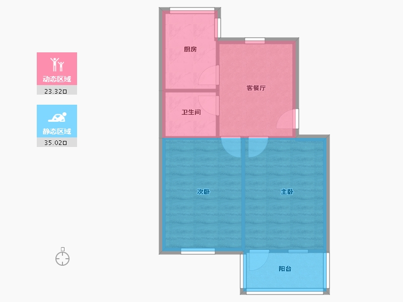 浙江省-杭州市-山西园-50.22-户型库-动静分区