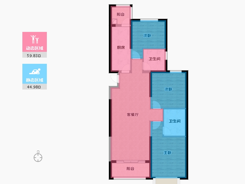 山西省-太原市-林语天境-104.43-户型库-动静分区