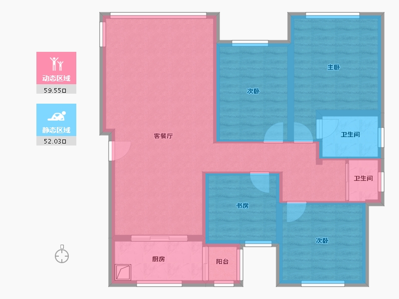 四川省-广安市-玖玺城-112.00-户型库-动静分区