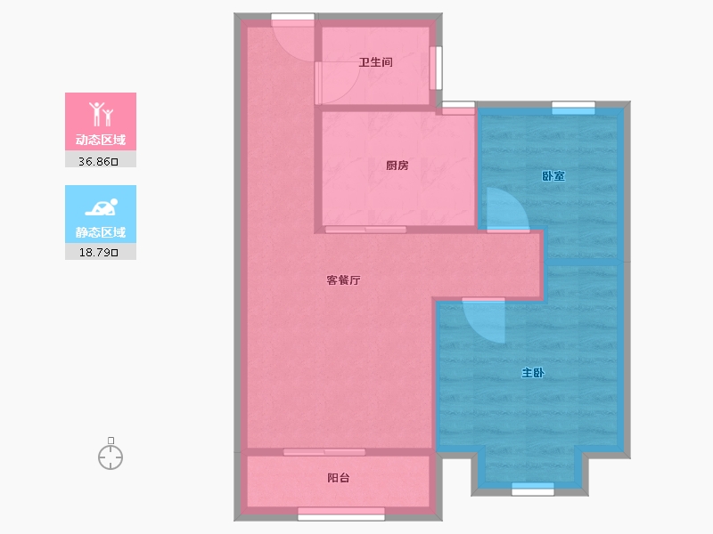 福建省-泉州市-书香学府(南区)-52.00-户型库-动静分区