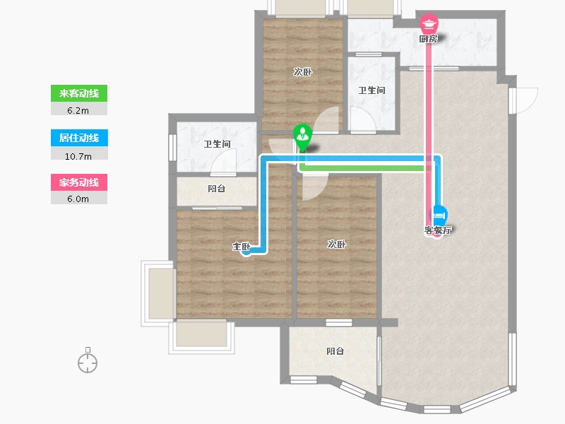 广东省-肇庆市-鼎湖山水居-83.20-户型库-动静线