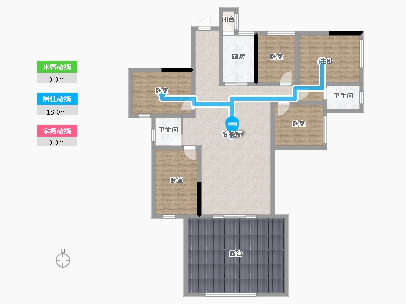 贵州省-六盘水市-六盘水铜锣湾-151.35-户型库-动静线