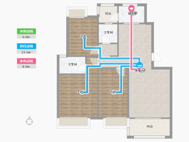 湖北省-宜昌市-宏峰上上城-二期-99.20-户型库-动静线