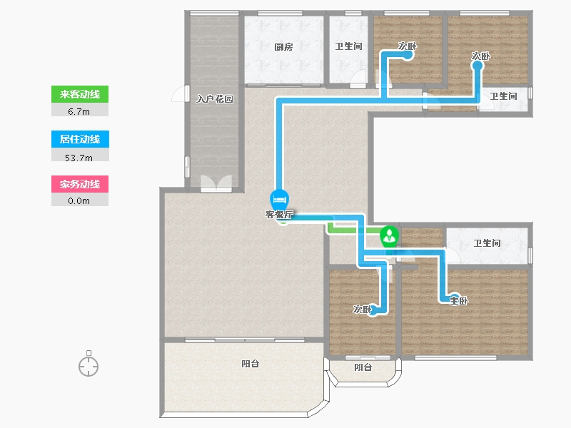 山东省-淄博市-里程之光-250.00-户型库-动静线