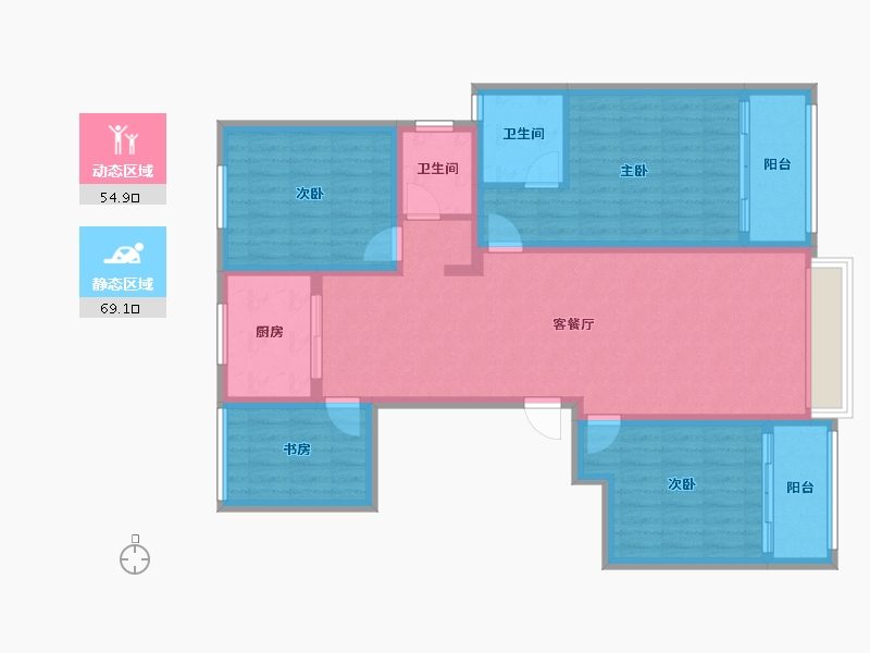 山东省-菏泽市-康乐湖-111.02-户型库-动静分区