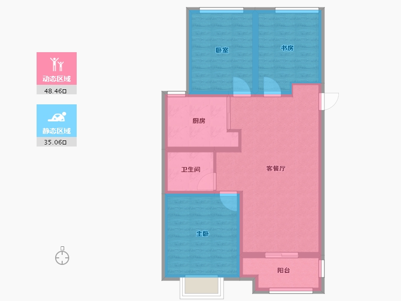 山西省-晋中市-书林家园三期-91.12-户型库-动静分区