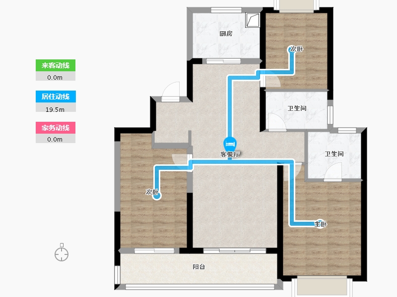 江苏省-南京市-文渊府-99.20-户型库-动静线