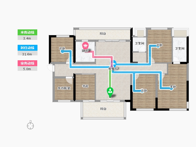 广西壮族自治区-玉林市-江语城-110.28-户型库-动静线