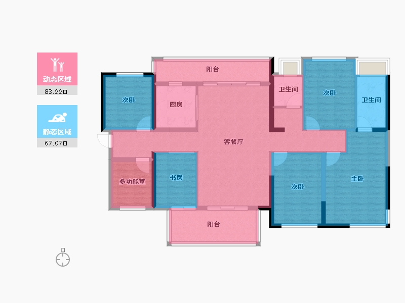 广西壮族自治区-玉林市-江语城-110.28-户型库-动静分区