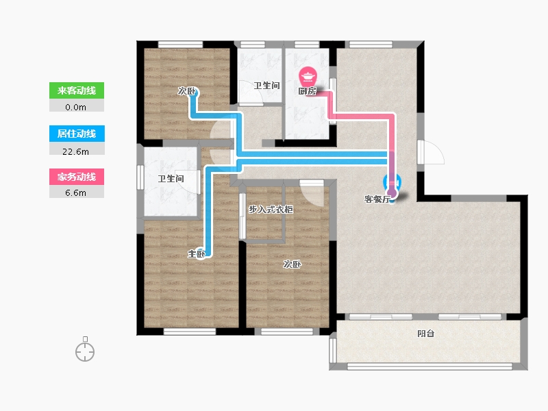 安徽省-合肥市-蜀山城投鸿博园-119.20-户型库-动静线